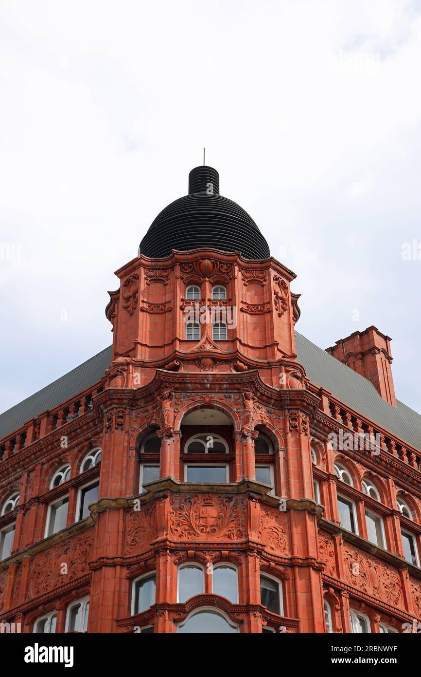 Historische Architektur in Wigan Stockfoto
