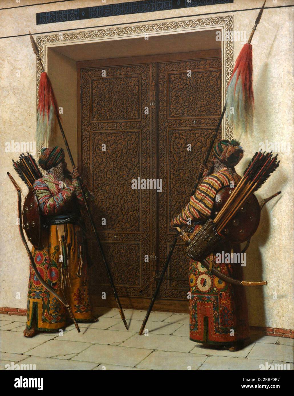 Doors of Timur (Tamerlane) 1872; Russische Föderation von Vasily Vereshchagin Stockfoto