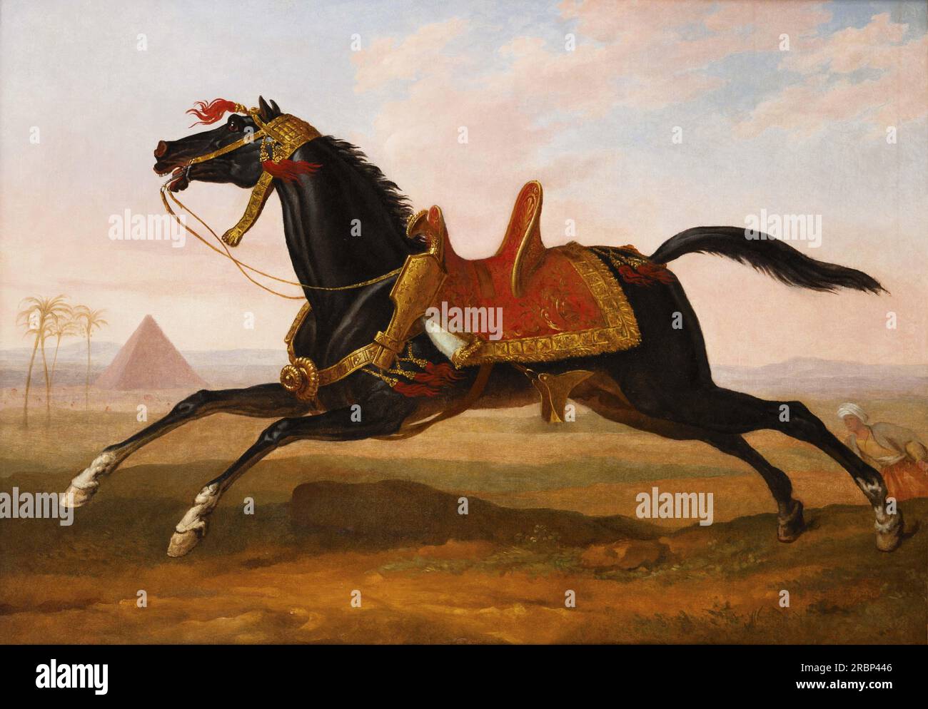 Cheval Mamelouk von Carle Vernet Stockfoto