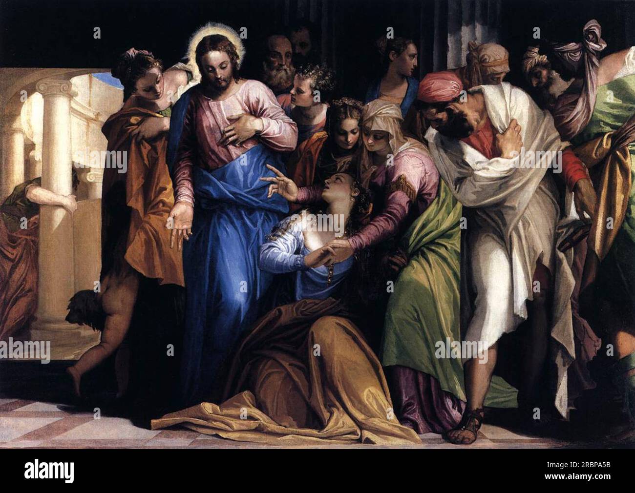 Umwandlung von Mary Magdalene 1547 durch Paolo Veronese Stockfoto