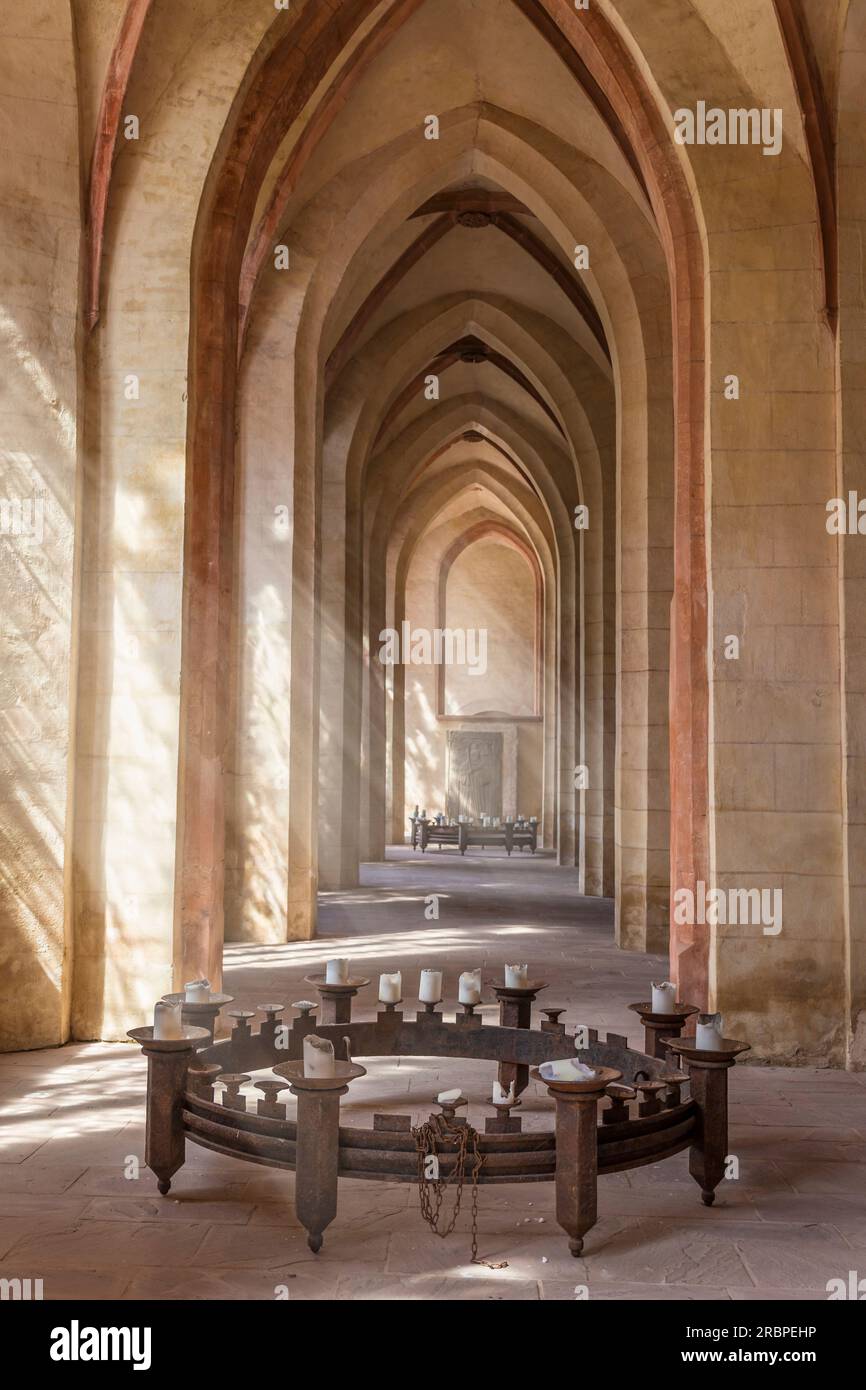 Abteikirche des Zisterzienserklosters in Eberbach bei Kiedrich, Rheingau, Hessen, Deutschland Stockfoto