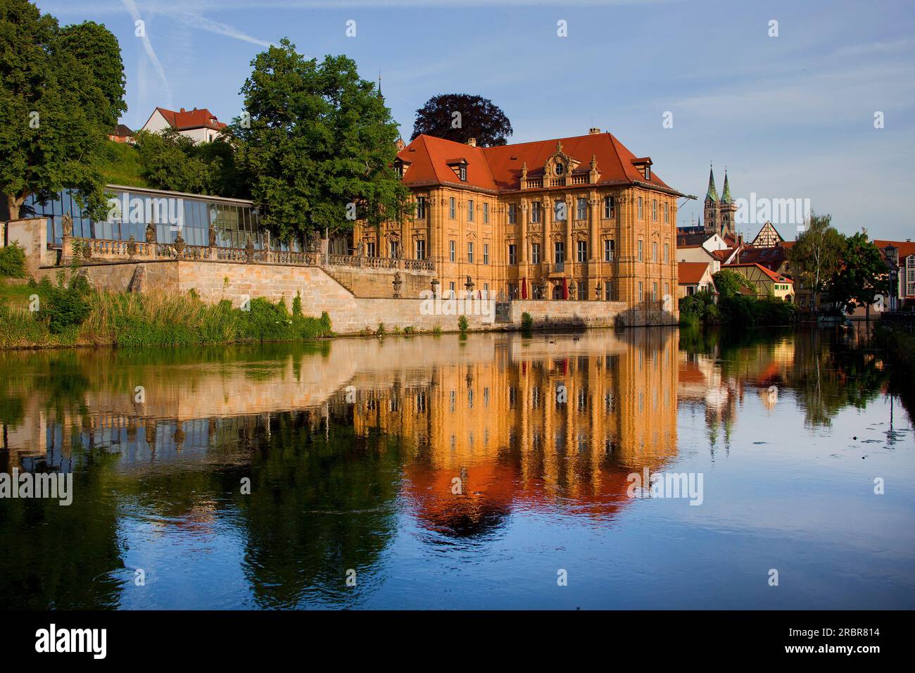 Villa Concordia, Bamberg, Bayern, Deutschland Stockfoto