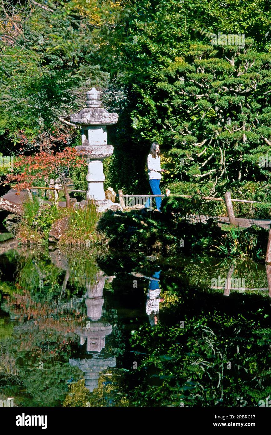 Hagiwara Tea Garden, Golden Gate Park, San Francisco, Kalifornien, USA Stockfoto