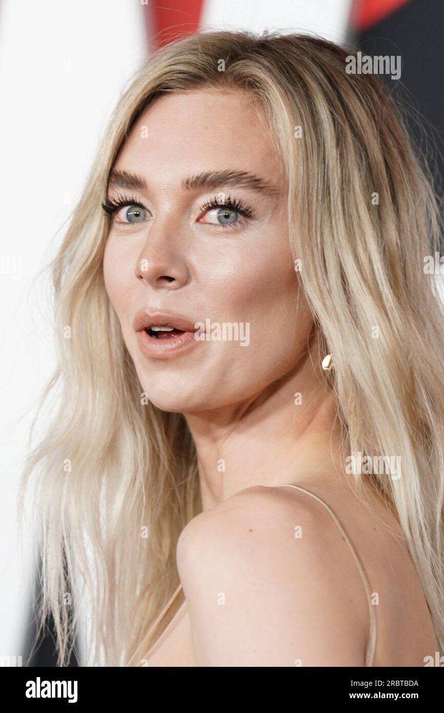 New York, New York, USA. 10. Juli 2023. Vanessa Kirby bei Ankunft für MISSION: IMPOSSIBLE - DEAD-CUTONING TEIL 1 Premiere, Jazz im Lincoln Center Frederick P. Rose Hall, New York, NY 10. Juli 2023. Kredit: Kristin Callahan/Everett Collection/Alamy Live News Stockfoto