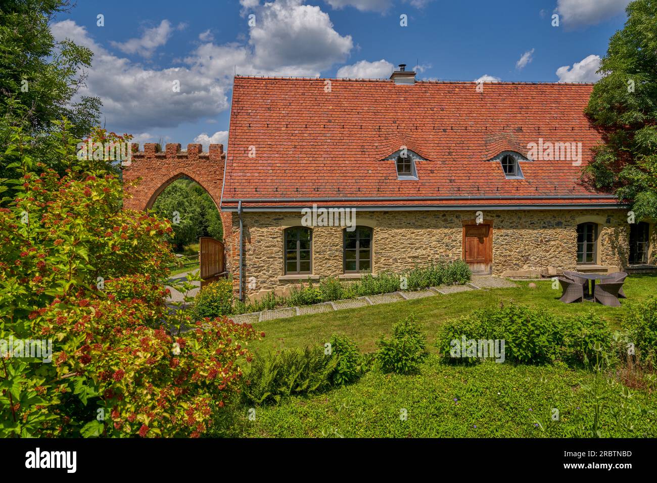 Gola Dzierzoniowska Hotel und Spa im alten Renaissanceschloss Niederschlesien Polen Stockfoto