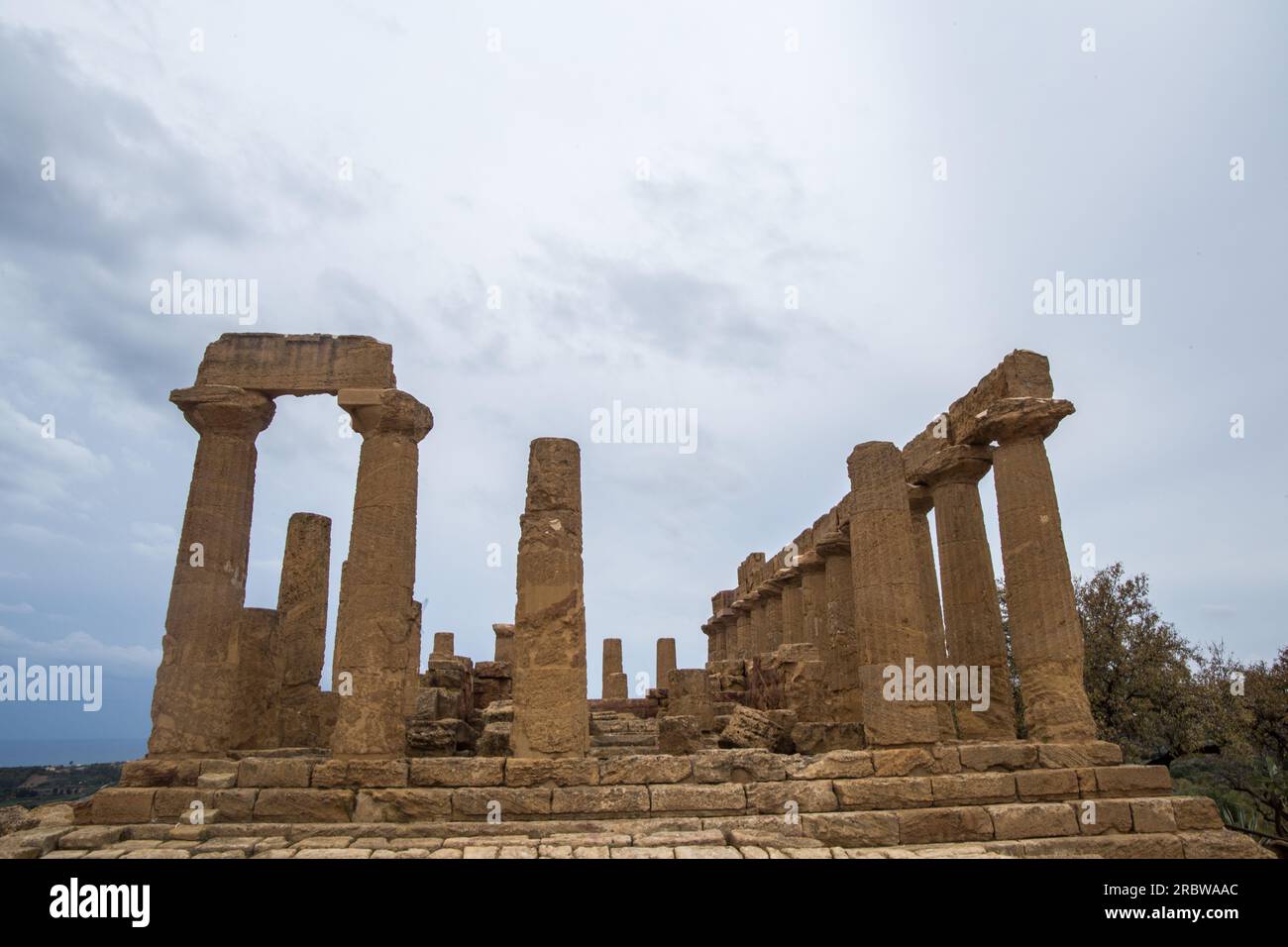 Valle dei templi Stockfoto