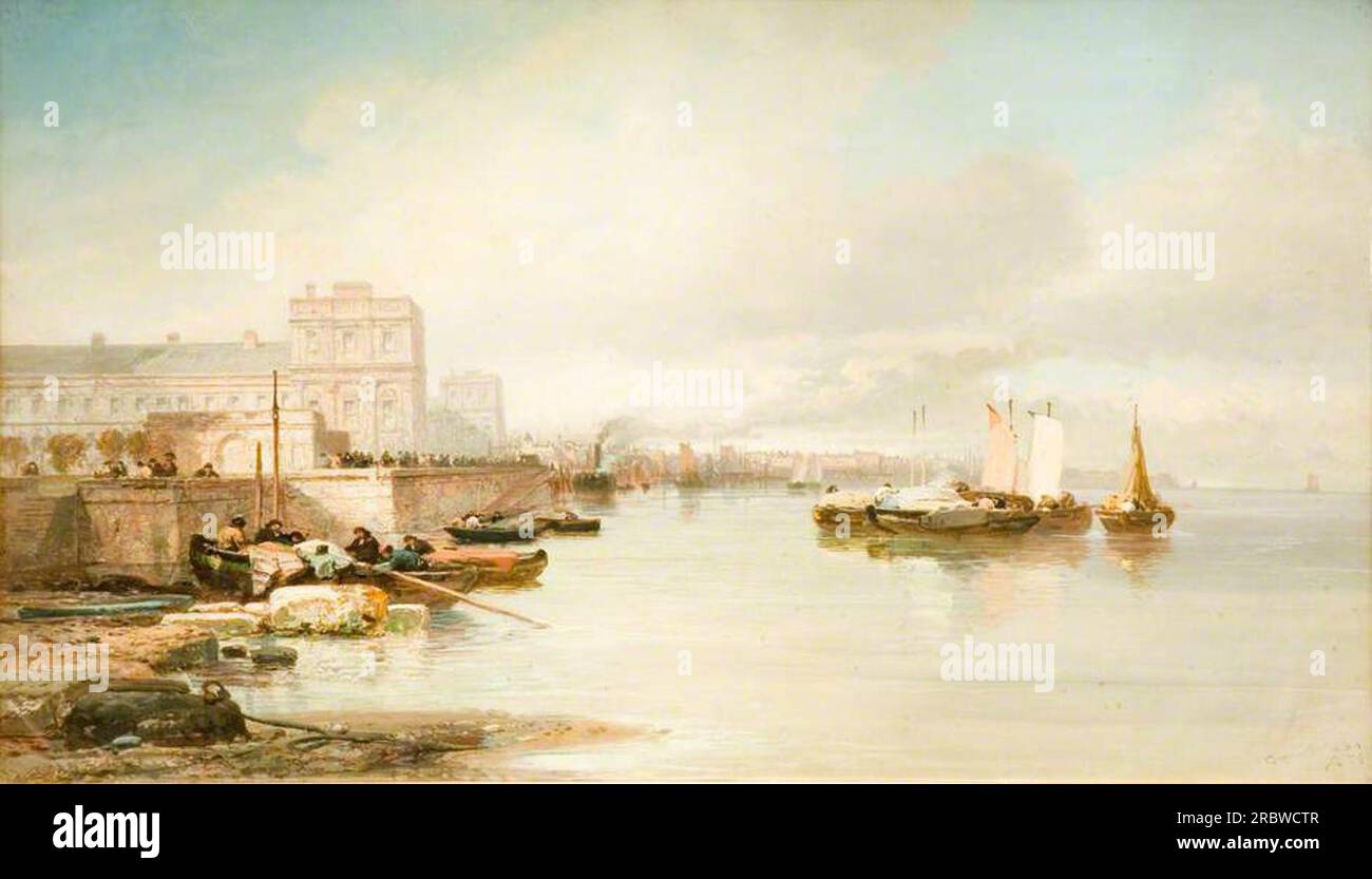 Spanish Harbour von James Webb Stockfoto