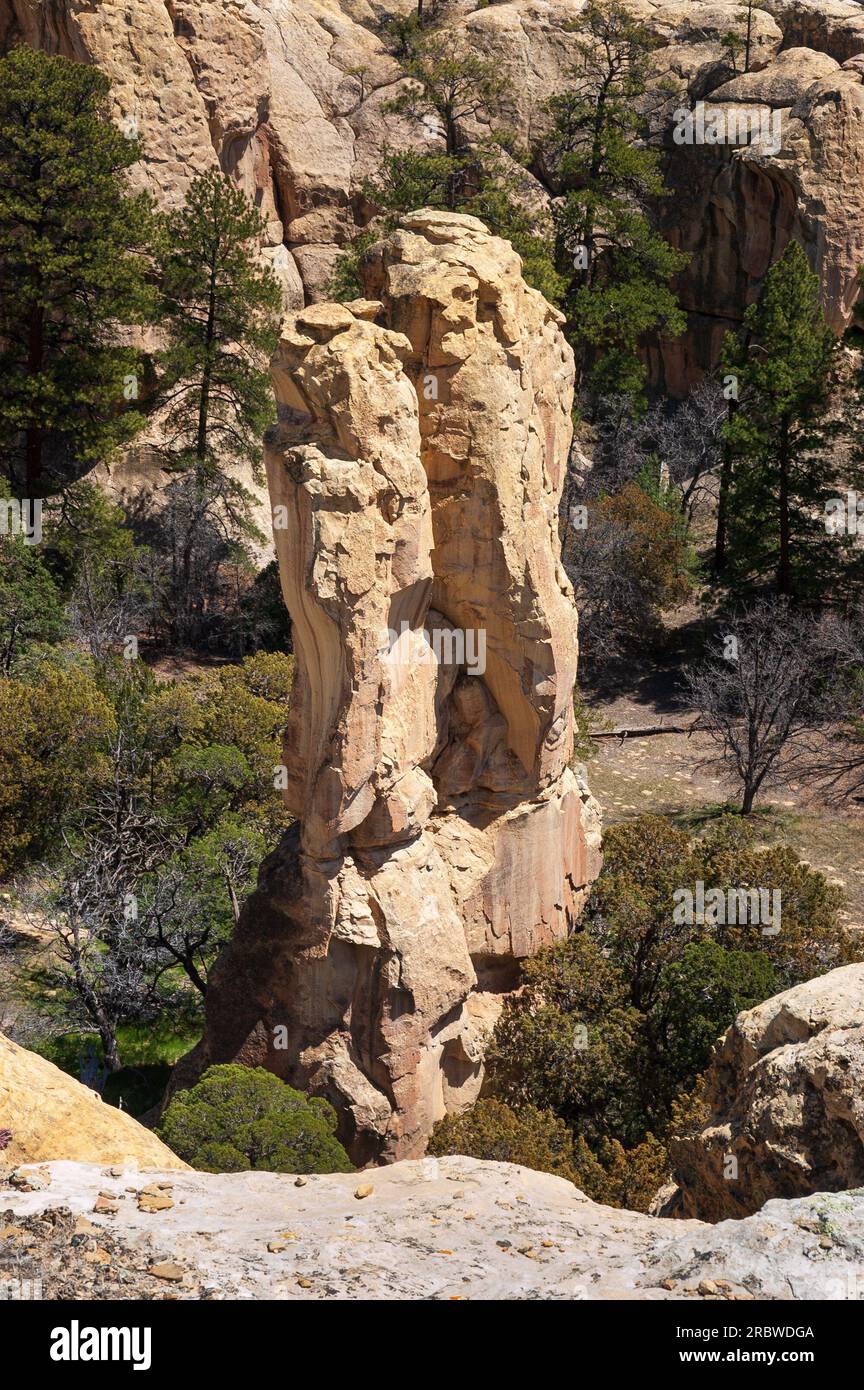 El Morro Nationalmonument in New Mexico Stockfoto