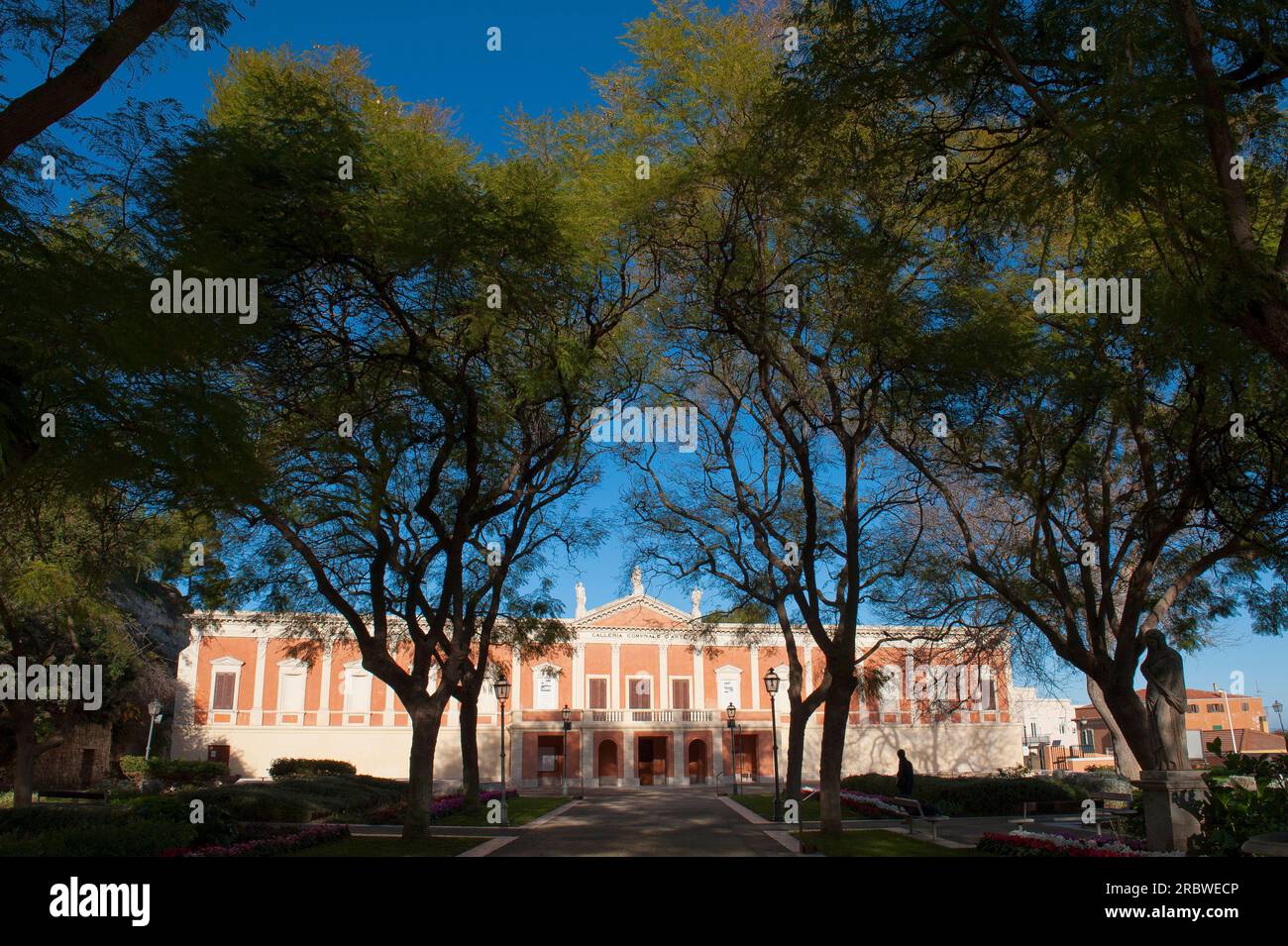 Städtische Kunstgalerie Cagliari, Civic Museums Cagliari, Sardinien, Italien, Europa Stockfoto