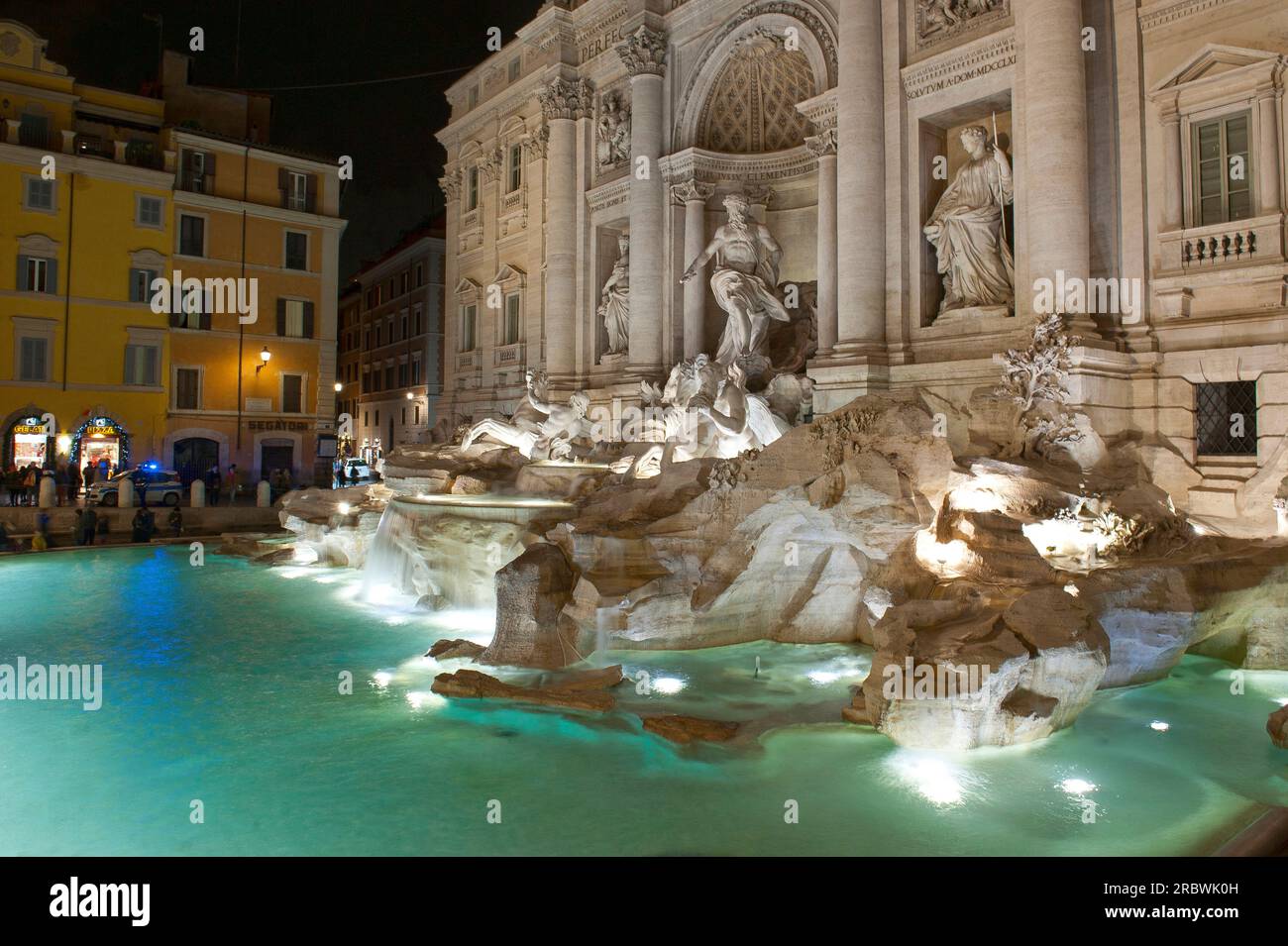Fontana di Trevi, Rom, Latium, Italien, Europa Stockfoto