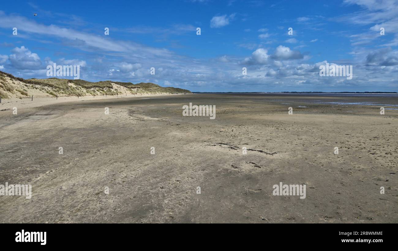 Naturschutzgebiet Amrum-Odde, Nordpunkt von Amrum, Deutschland Stockfoto