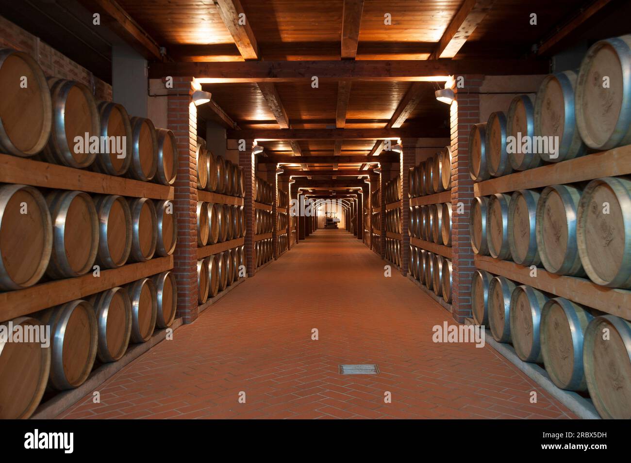 Cantina di Santadi, Sardinien, Italien, Europa Stockfoto