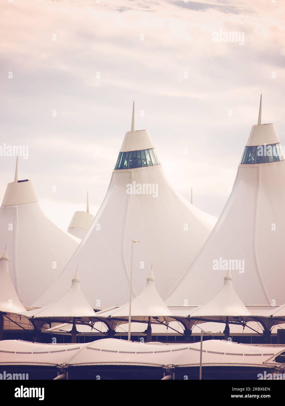 Denver International Airport Stockfoto