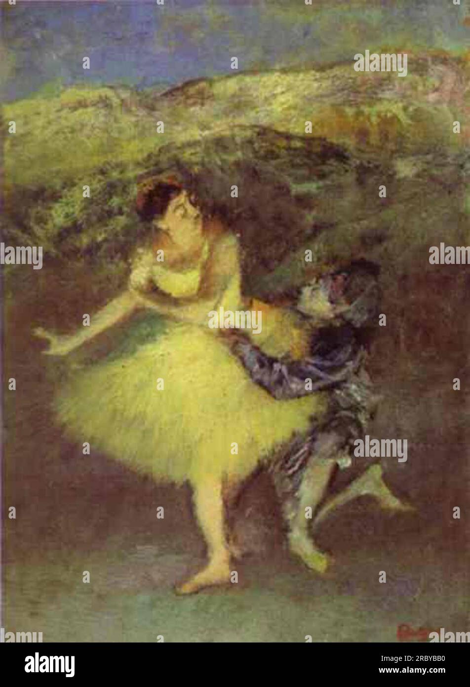 Ballett in der Pariser Oper 1877 von Edgar Degas Stockfoto