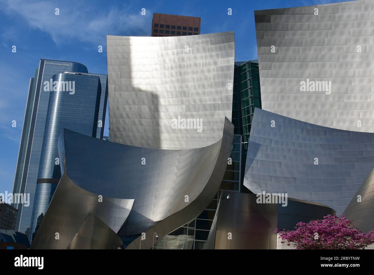 Walt Disney Concert Hall, South Grand Avenue, Los Angeles, USA, Nordamerika Stockfoto