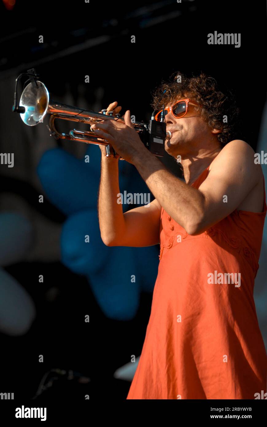 Andy Diagram – James, V2009, Hylands Park, Chelmsford, Essex, Großbritannien - 23. August 2009 Stockfoto