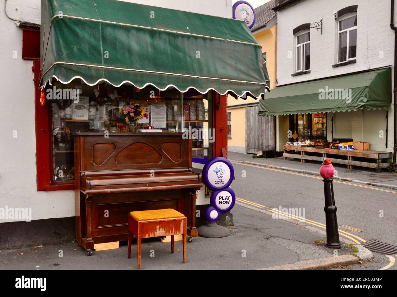 Suzan Vagoose – Moretonhampstead Community Piano – Jetzt Spielen Stockfoto