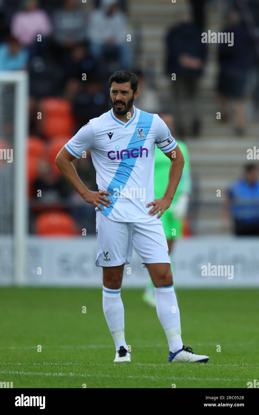 The Hive Stadium, London, Großbritannien. 11. Juli 2023. Vorsaison Football Friendly, Barnet gegen Crystal Palace; James Tomkins von Crystal Palace Credit: Action Plus Sports/Alamy Live News Stockfoto