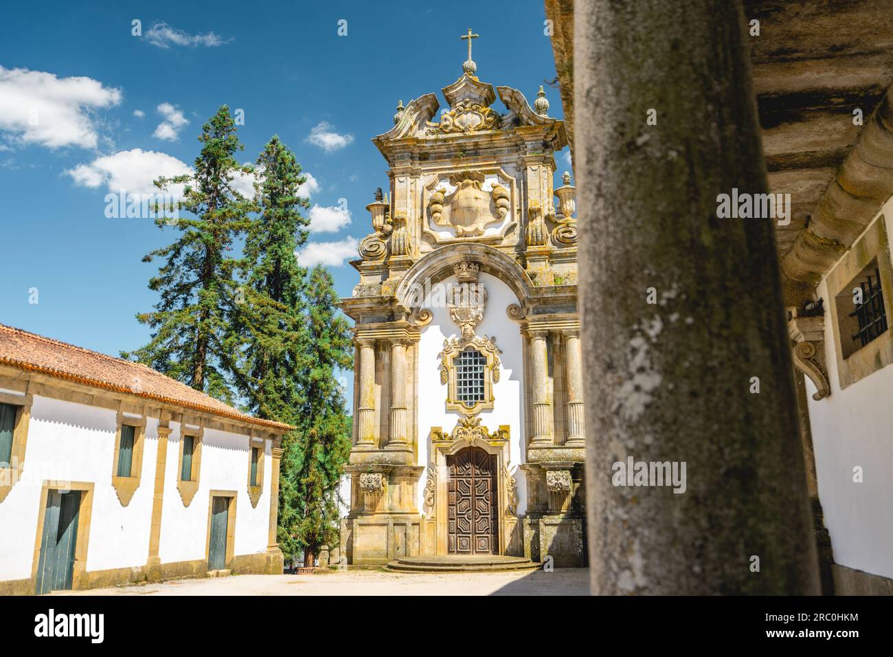 Mateus-Palast in Vila Real, Portugal. Juni 30 2023. Stockfoto