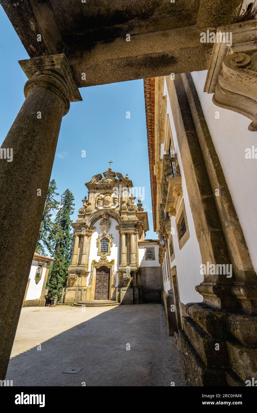 Mateus-Palast in Vila Real, Portugal. Juni 30 2023. Stockfoto
