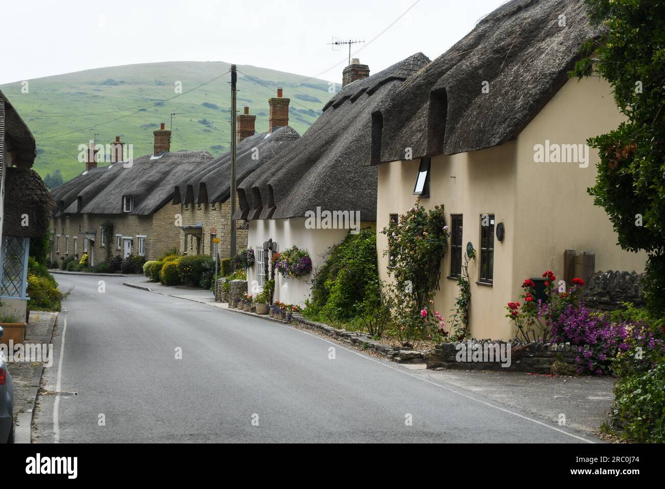 West Lulworth Dorf Stockfoto