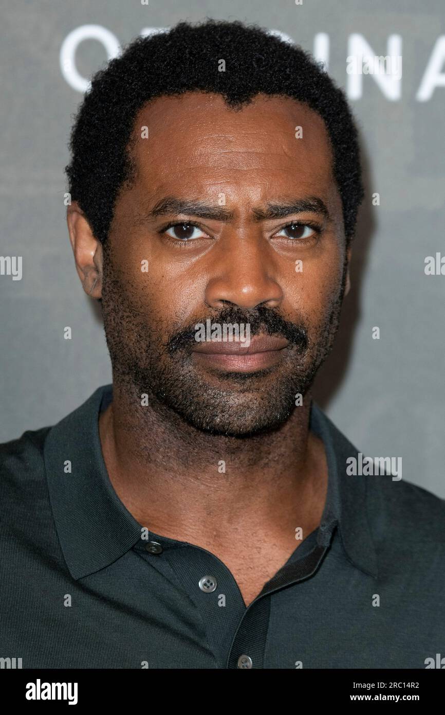 England, Großbritannien, am 11. Juli 2023. Nicholas Pinnock posiert am 11. Juli 2023 auf der European Launch Event „Special Ops: Lioness“ im Tate Britain in London, England, Großbritannien. Stockfoto