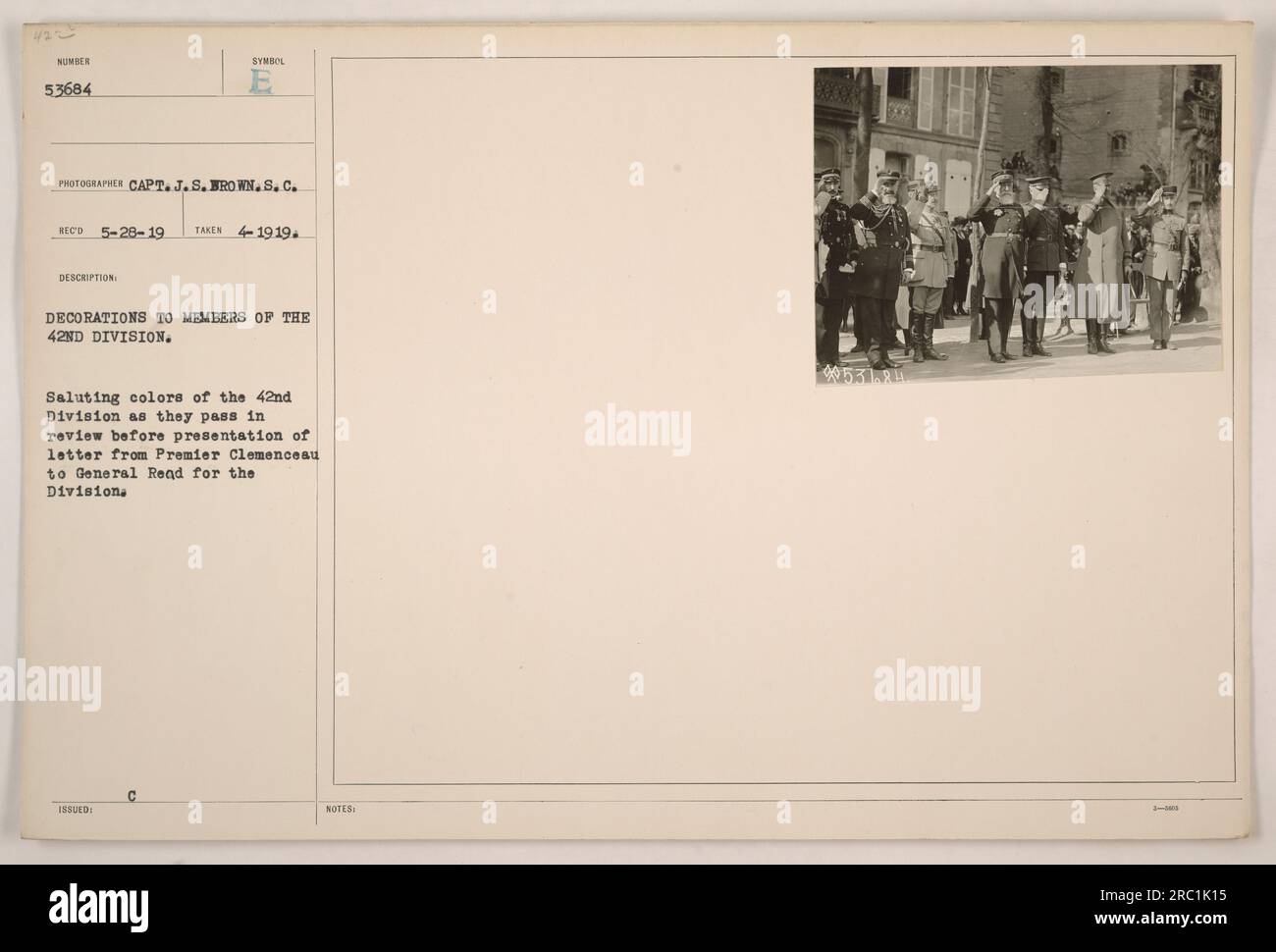 Soldaten der 42 division Fotos und Bildmaterial in hoher Auflösung