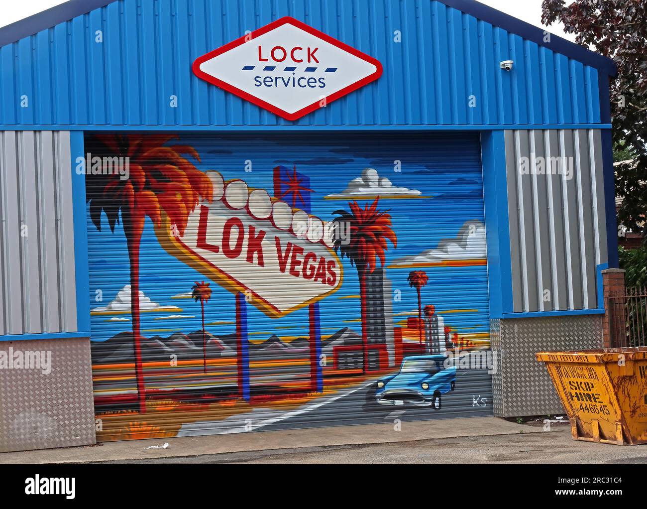 Lock Services - Lok Vegas - 72-74 Church St, Warrington, Cheshire, England, Großbritannien, WA1 2TF Stockfoto