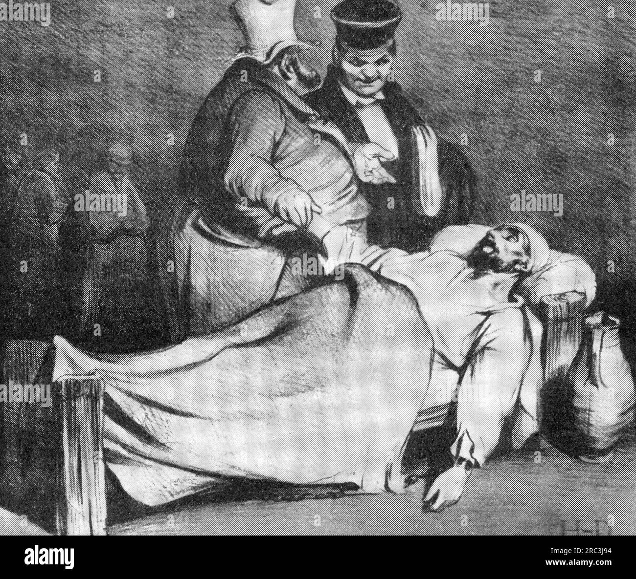 Louis Philippe I, 6.10.1773-26. 8,1850, König von Frankreich 7.8.1830 - 24,2.1848, mit Jean-Charles Persil muss DAS URHEBERRECHT DES KÜNSTLERS NICHT FREIGEGEBEN WERDEN Stockfoto