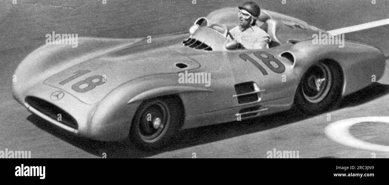Sport, Autorennen, Formel 1, französischer Grand Prix, Reims, 4,7.1954, ADDITIONAL-RIGHTS-CLEARANCE-INFO-NOT-AVAILABLE Stockfoto