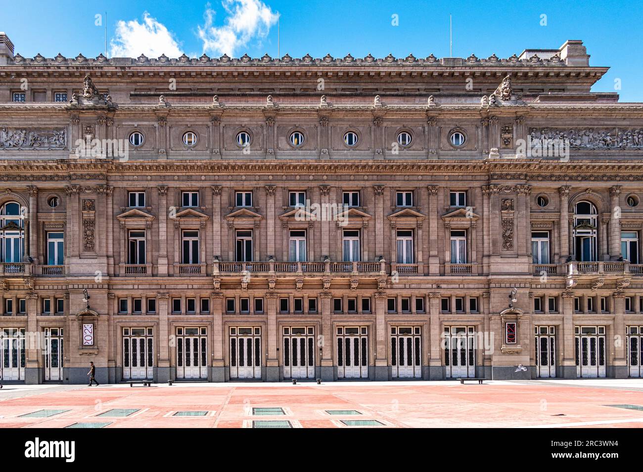 Teatro Colon, Colon Theater, eines der weltweit besten Opernhäuser, das kulturelle Symbol von Buenos Aires, ursprünglich eröffnet 1857, Buenos Aires, Argentinien Stockfoto