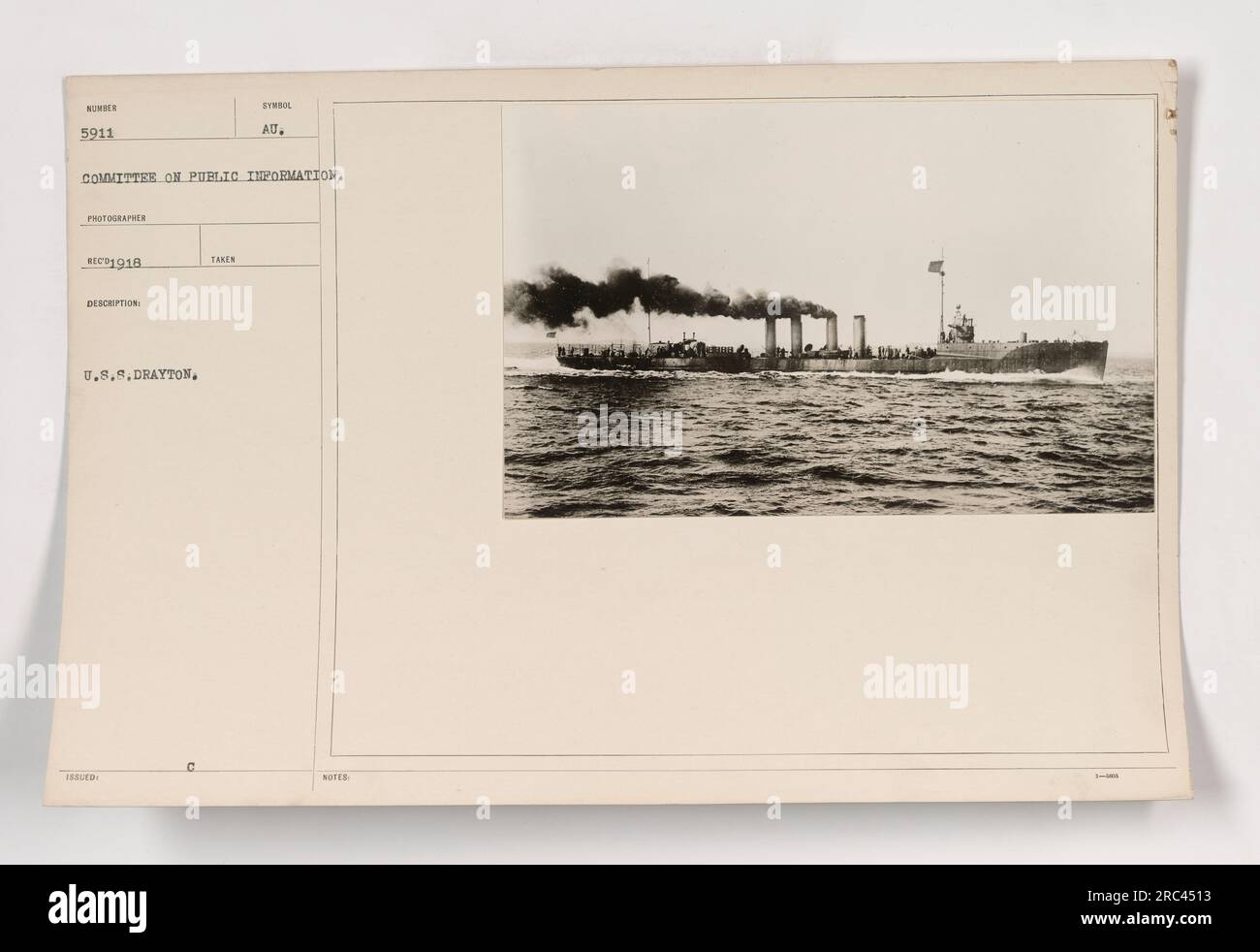 Uss drayton symbol -Fotos und -Bildmaterial in hoher Auflösung – Alamy