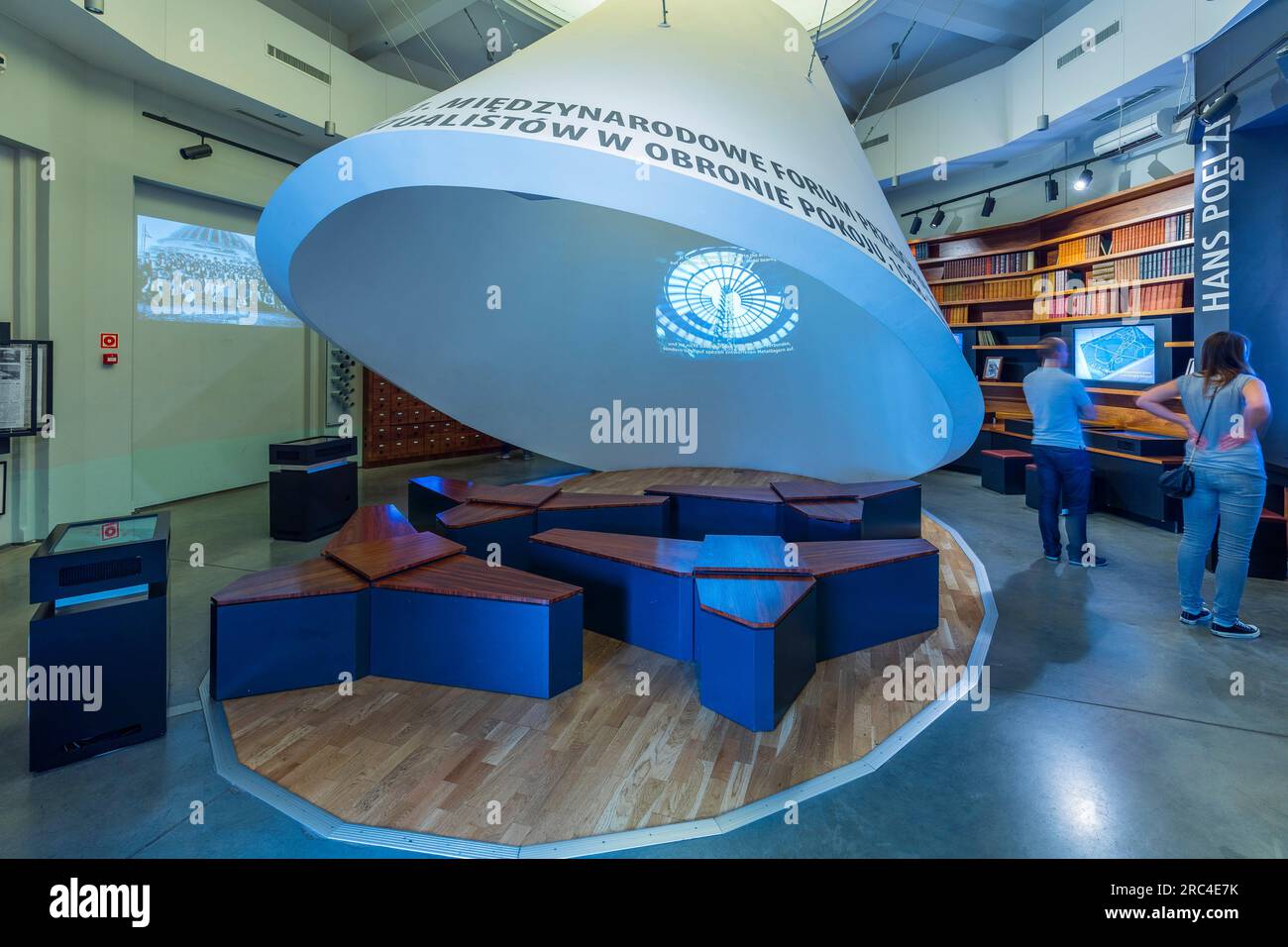 Breslau, Polen, Millenium Hall, Discovery Center Stockfoto