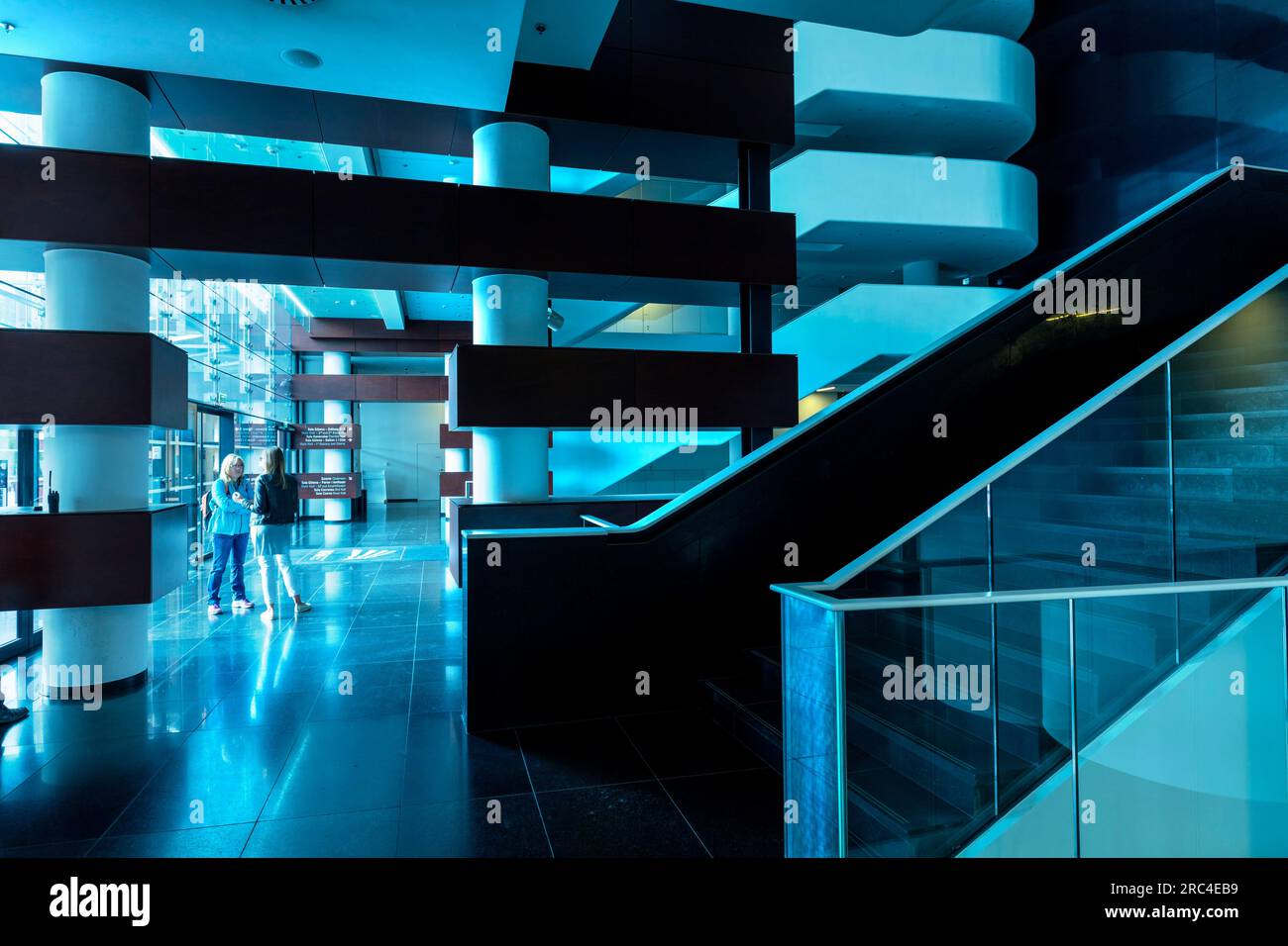 Breslau, Polen, Nationales Musikforum Stockfoto