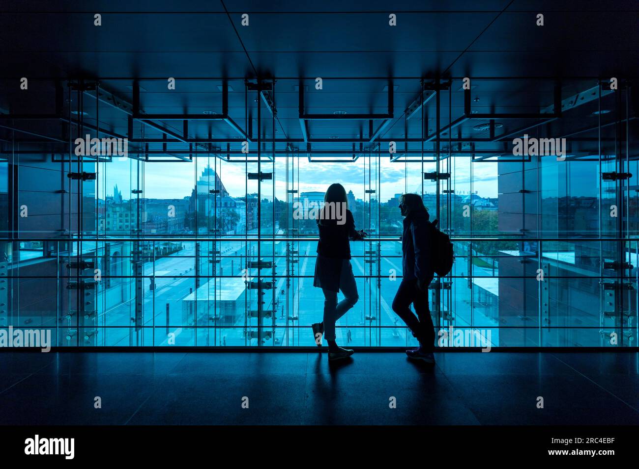 Breslau, Polen, Nationales Musikforum Stockfoto