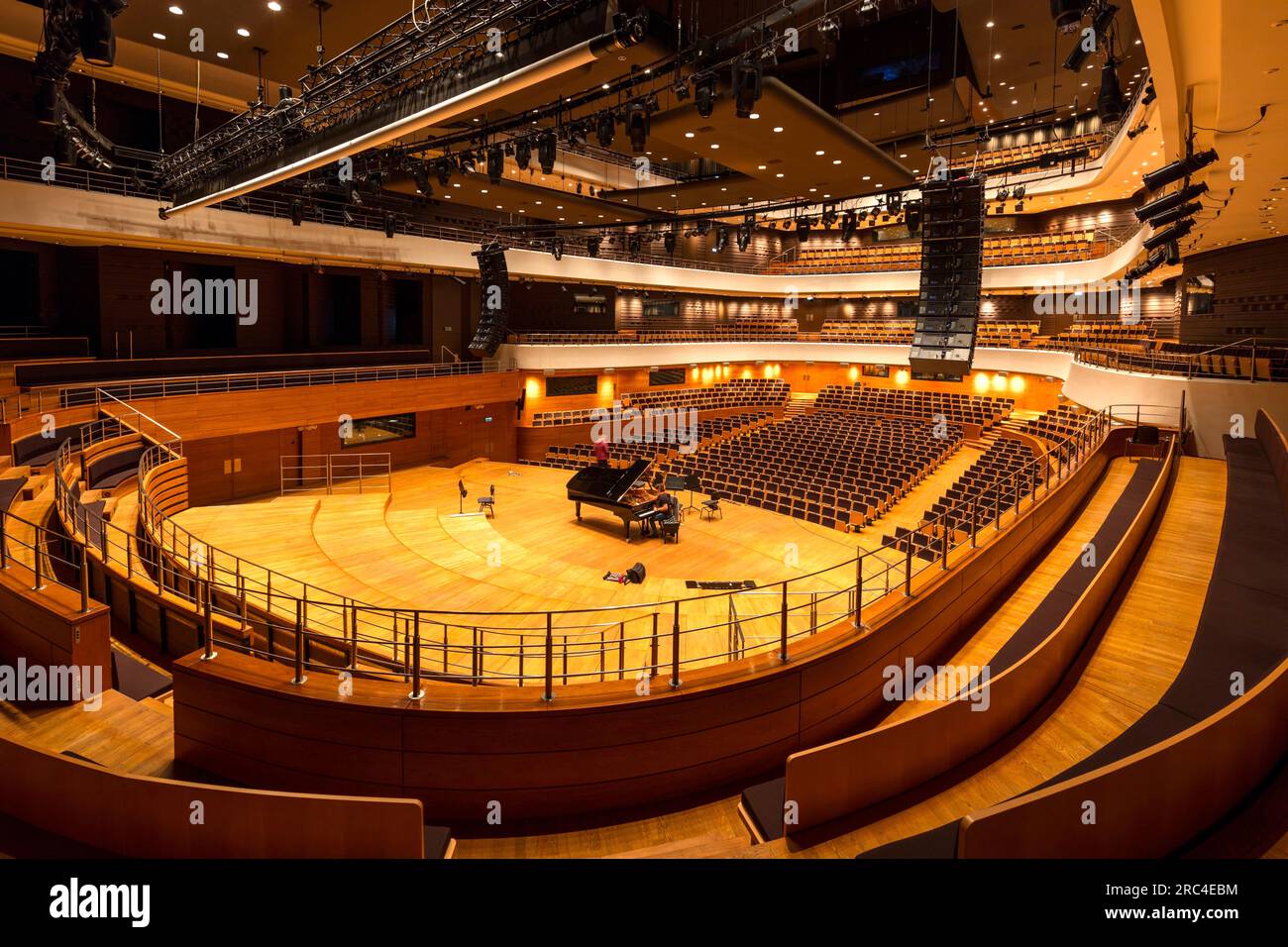 Breslau, Polen, Nationales Musikforum Stockfoto