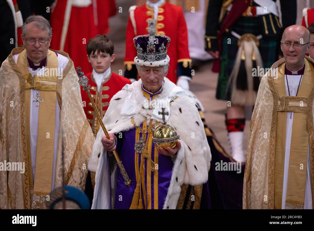FOTO: JEFF GILBERT, 06. Mai 2023 King Charles III. Krönung in Westminster Abbey, London, Großbritannien Stockfoto