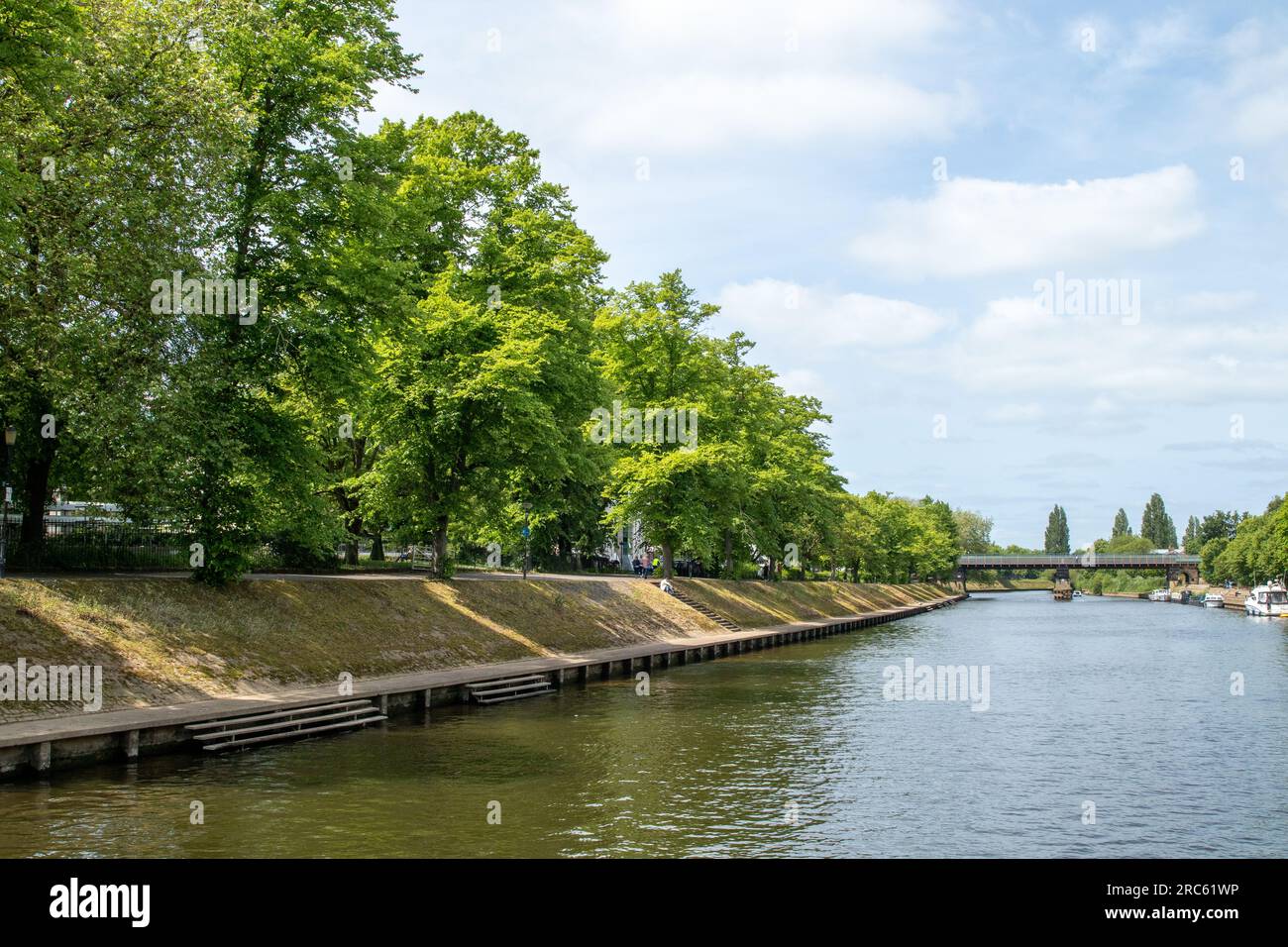 Aufnahmen aus der Landschaft, die während meiner Reise nach York aufgenommen wurden Stockfoto