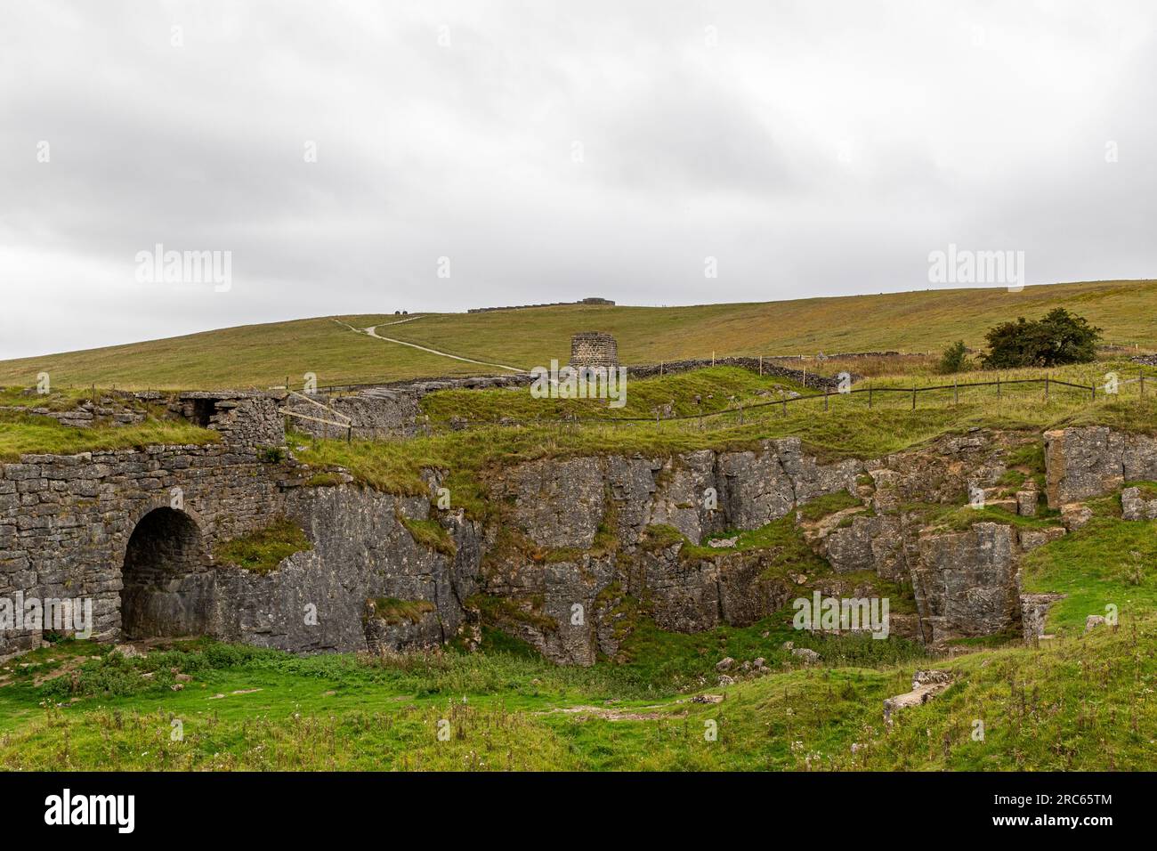 Wunderschöne Aufnahmen, die mit einer Kamera in Yorkshire aufgenommen wurden Stockfoto