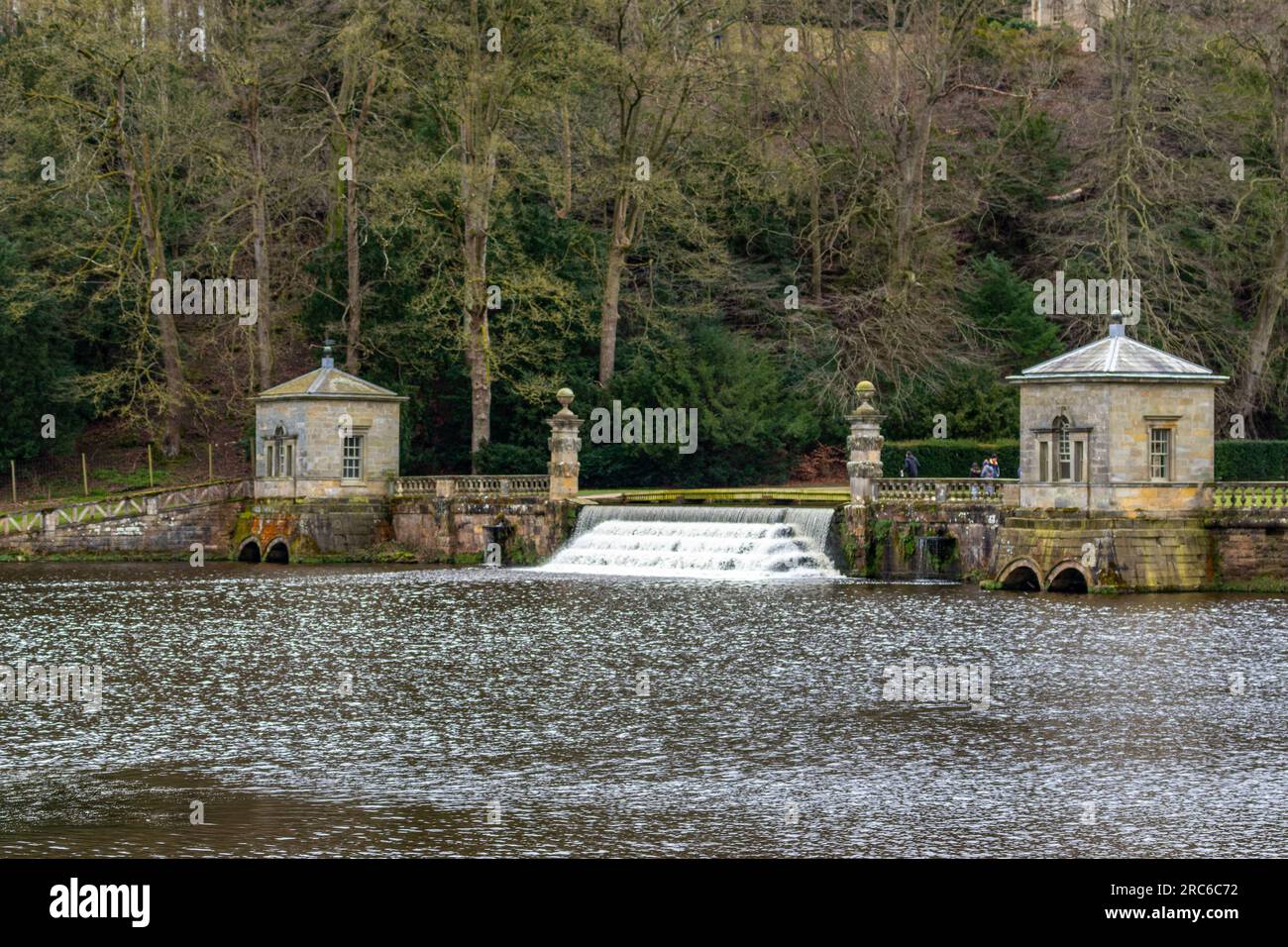 Atemberaubendes Foto vom Wasserfall in North Yorkshire Stockfoto