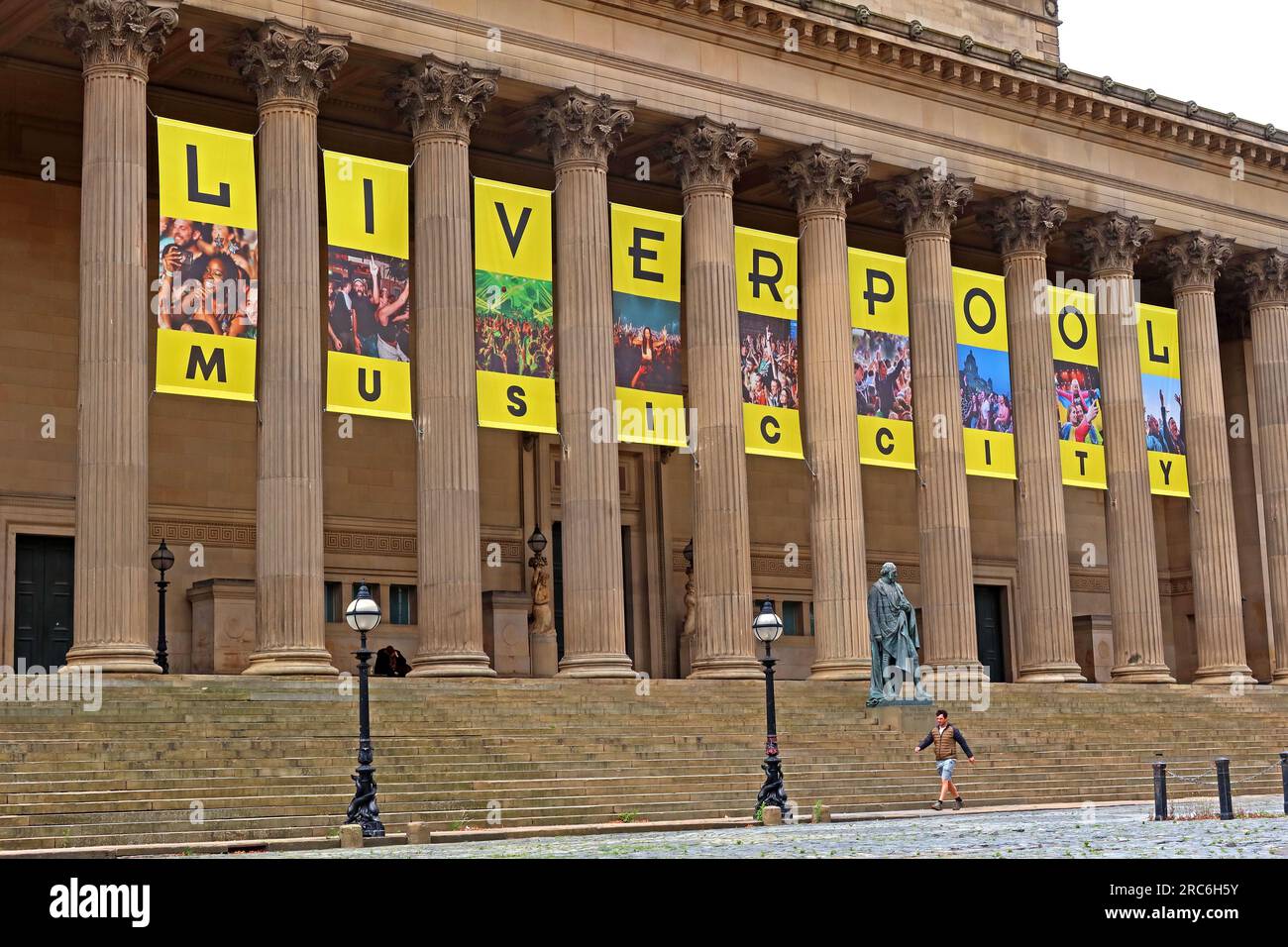 Liverpool Music City in St Georges Hall, St. George's PL, Liverpool , Merseyside, England, UK, L1 1JJ Stockfoto