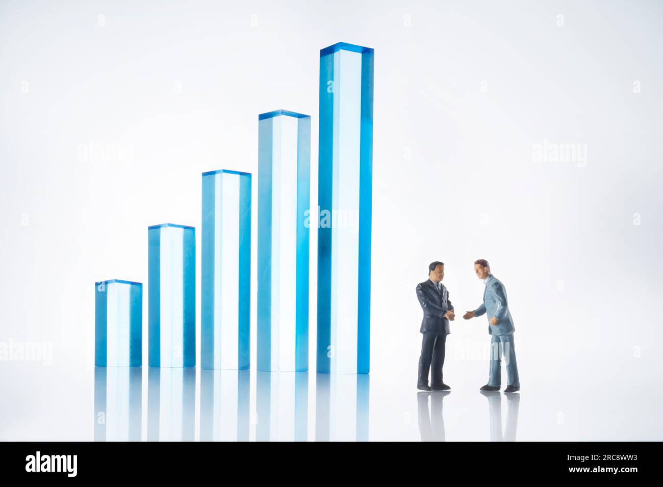 Business Alliance Wachstumsbild Stockfoto