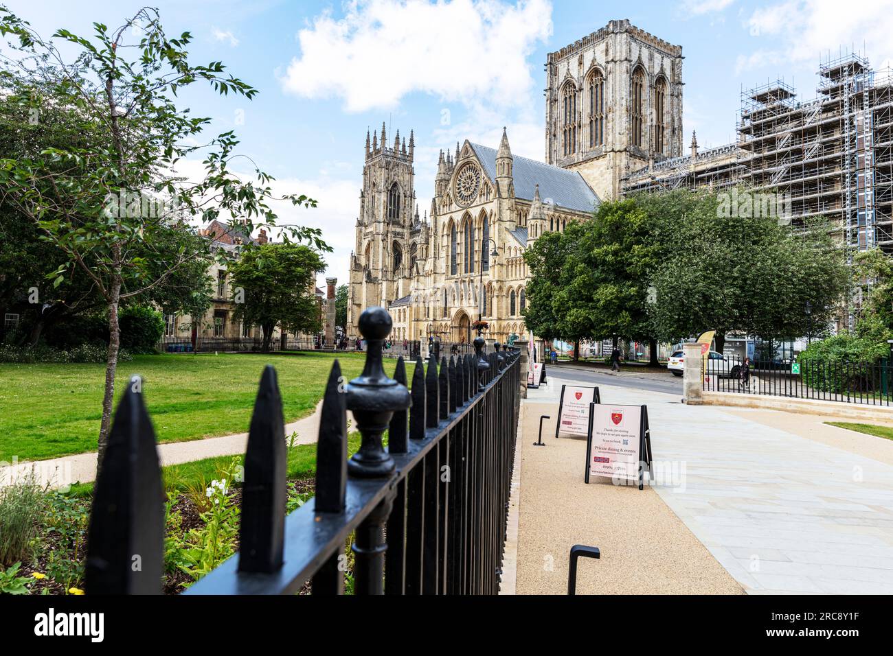 York Minster Cathedral, York, Yorkshire, Großbritannien, England, Mittelalterlich,Minster,Kathedrale,großbritannien,england,Geschichte,historisch,Gebäude,Architektur,Architektur,Architektur,Architektur, Stockfoto