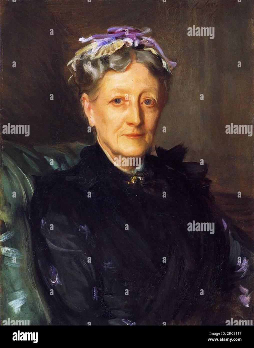 Frau Frederick Mead (Mary Eliza Scribner) 1893 von John Singer Sargent Stockfoto