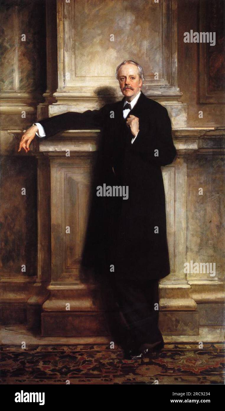 Arthur James Balfor 1908 von John Singer Sargent Stockfoto