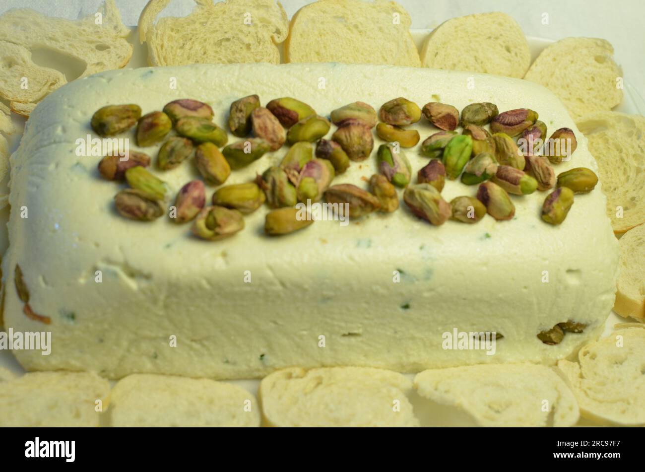 Dienen Sie als Vorspeise oder Vorspeise und erhalten Sie viele Komplimente von Ihren Gästen! Stockfoto