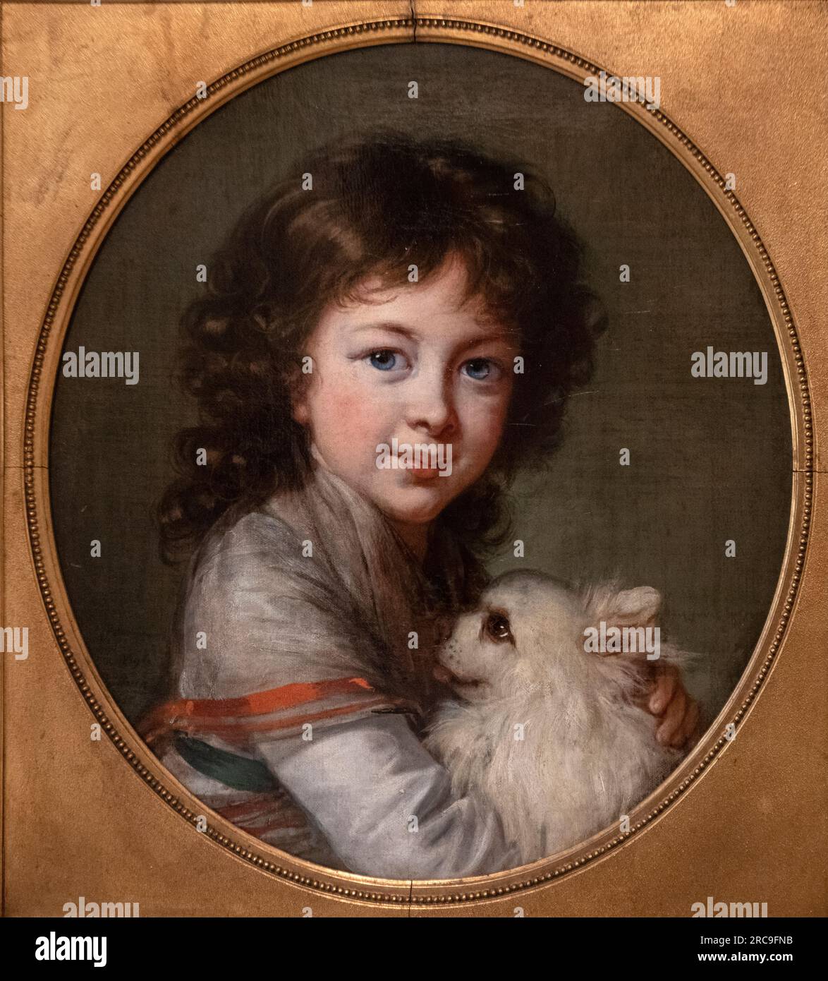 Elisabeth Louise Vigee Le Brun: „Elisabeth Maria Filipina Mniszech“ (1797) Stockfoto