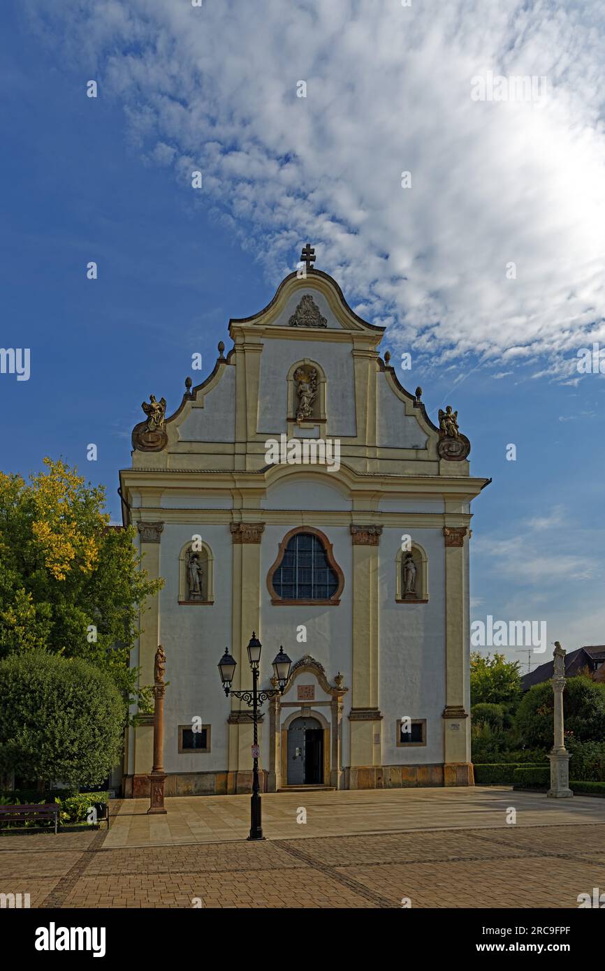 Kirche der Weißen, Váci Győzelemről nevezett Szűz Mária Templom Stockfoto