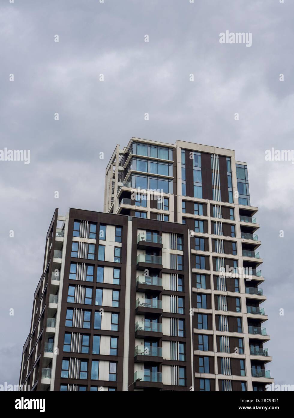 Luxury Verto, Tower Block, Reading, Berkshire, England, UK, GB. Stockfoto