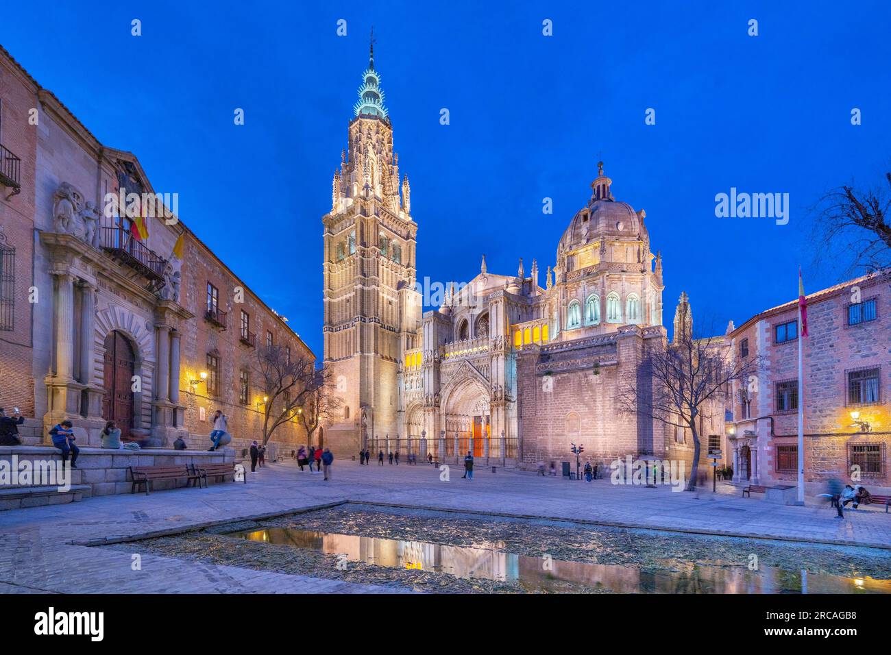 Primate Cathedral, Toledo, Kastilien-La Mancha, Spanien Stockfoto